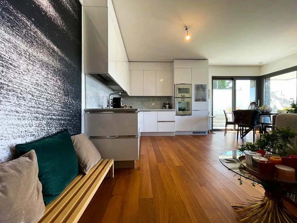 Lugano-Albonago - Elegantes Appartement 3.5 Zimmer mit privatem Garten – Foto 11 von 30