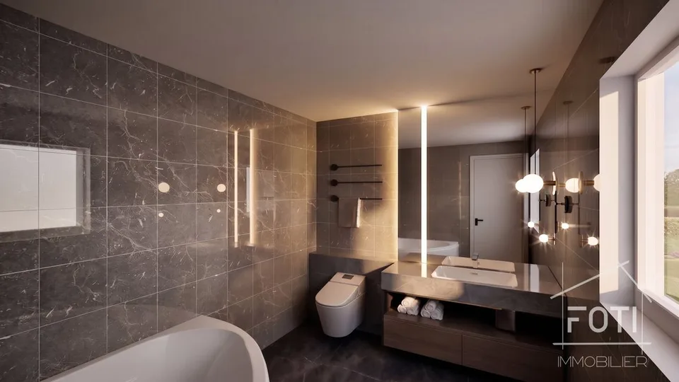Grand chalet de 5,5 pièces avec sous-sol et garage double, sur plan avec toutes les finitions au gré du preneur. – photo 24 sur 32