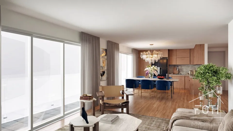 Großes Chalet mit 5,5 Zimmern, Keller und Doppelgarage, auf Plan mit allen Ausführungen nach Wunsch des Mieters.