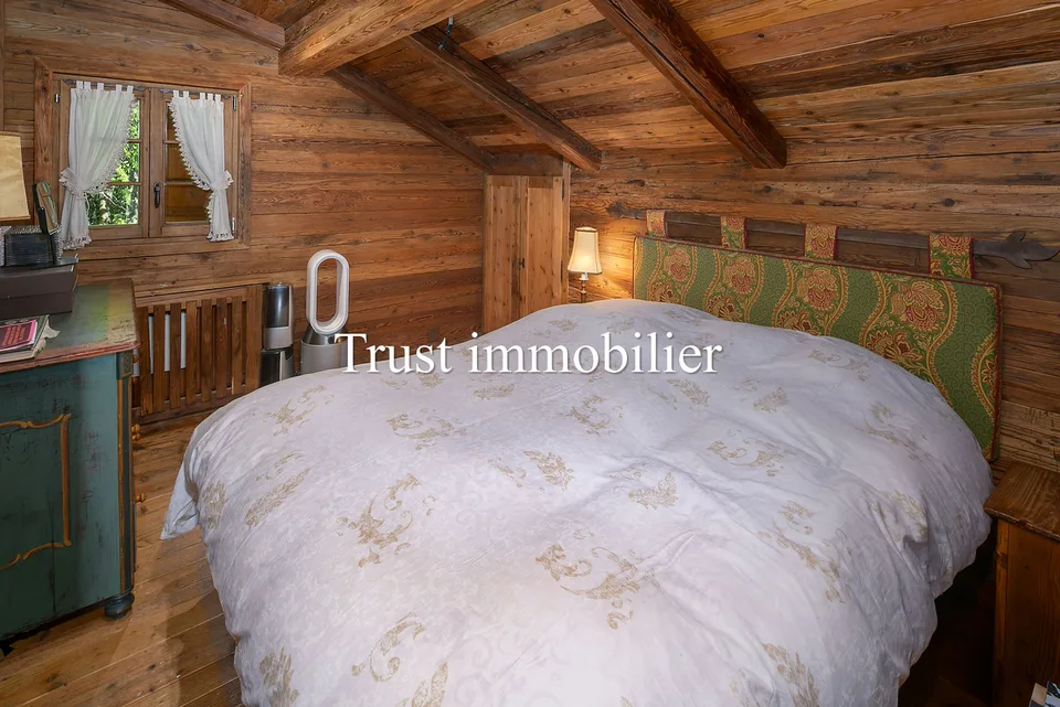 Stupendo chalet di lusso in legno recuperato in vendita a Crans-Montana – foto 19 di 21
