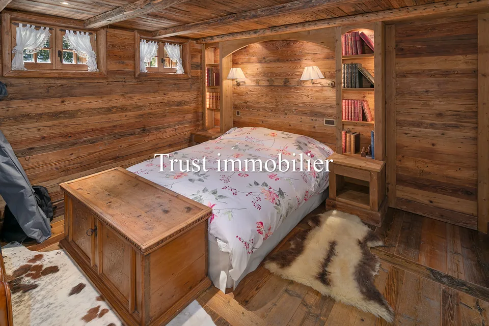 Stupendo chalet di lusso in legno recuperato in vendita a Crans-Montana – foto 14 di 21