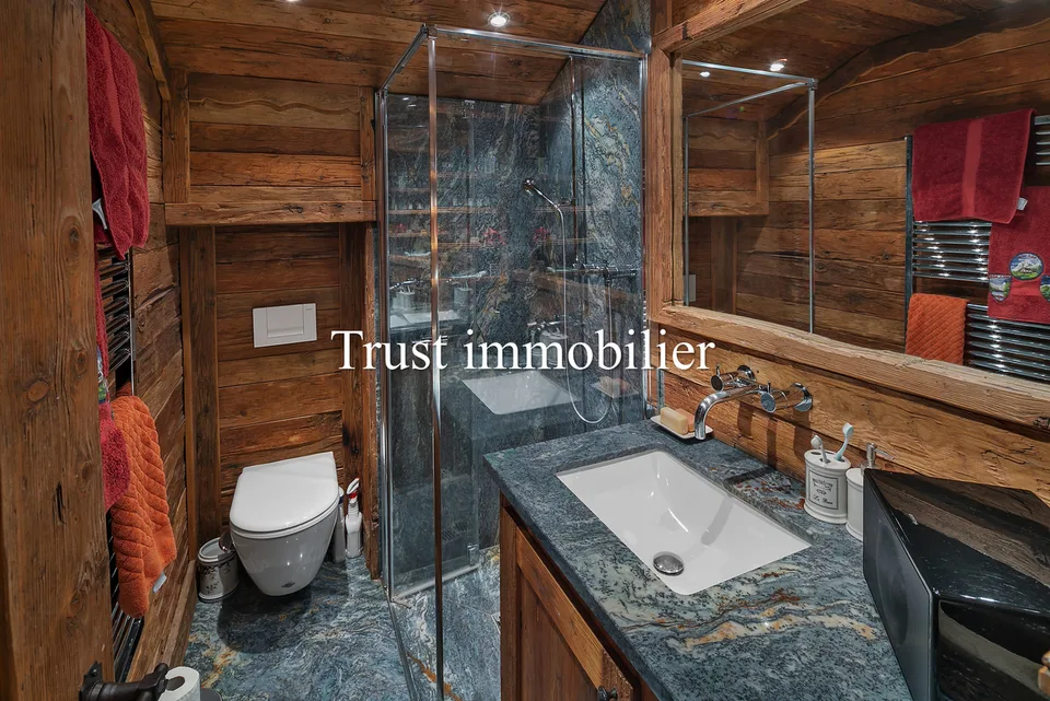 Stupendo chalet di lusso in legno recuperato in vendita a Crans-Montana – foto 20 di 21