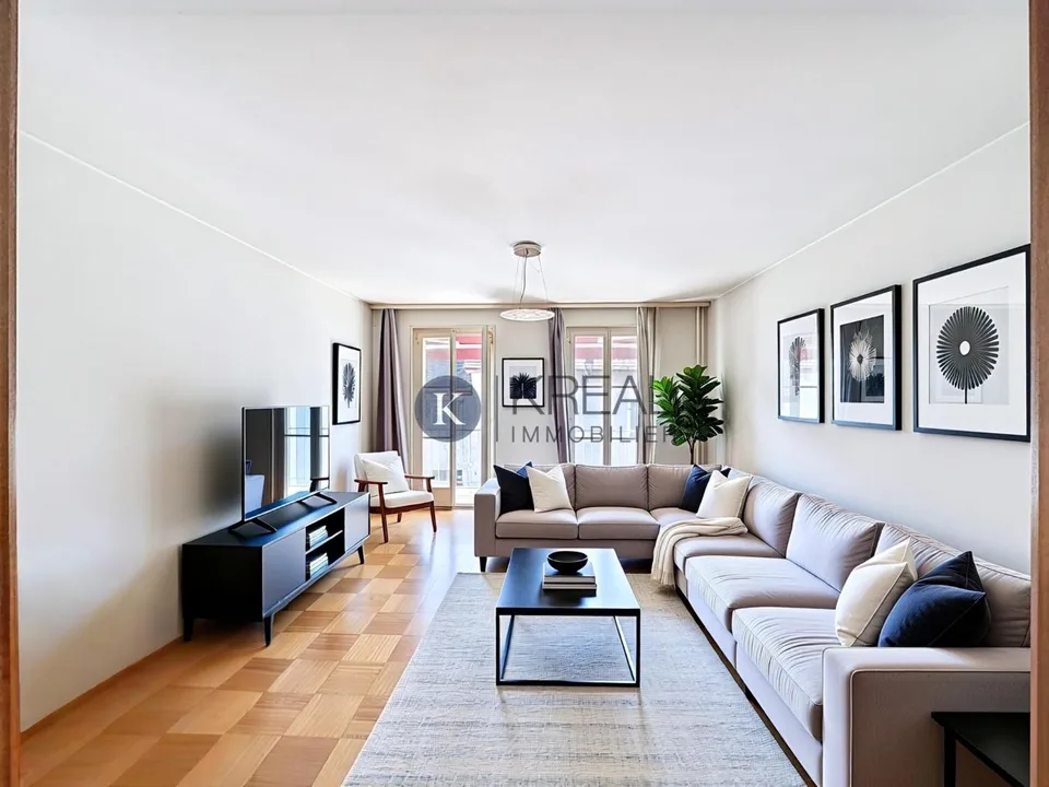 Au coeur de Bussigny - Appartement de 2,5 pièces avec balcon