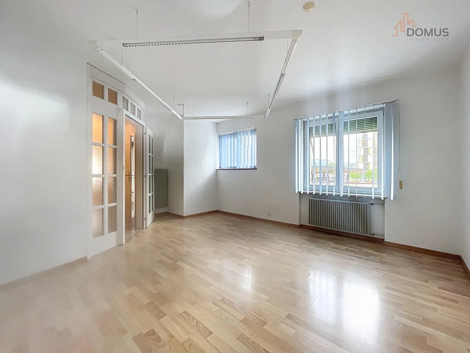 À louer ? Bureaux polyvalents de 76 m² en face de la gare de Delémont