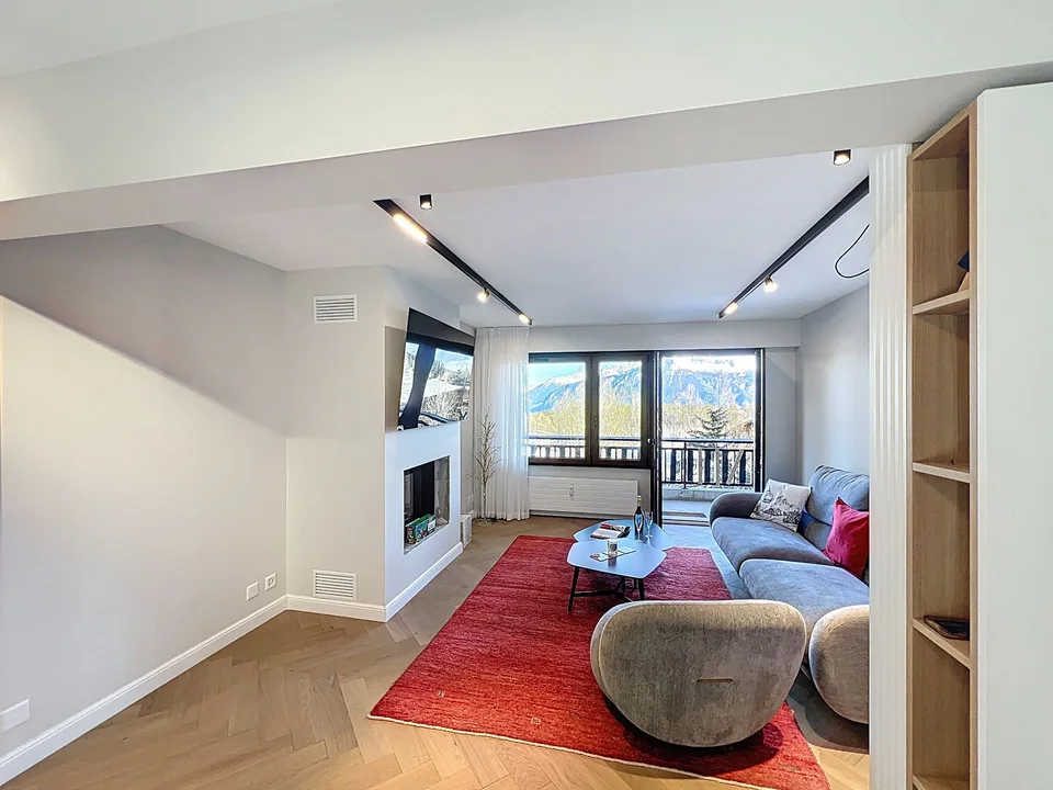 Helles 4,5-Zimmer-Apartment im Herzen von Crans-Montana