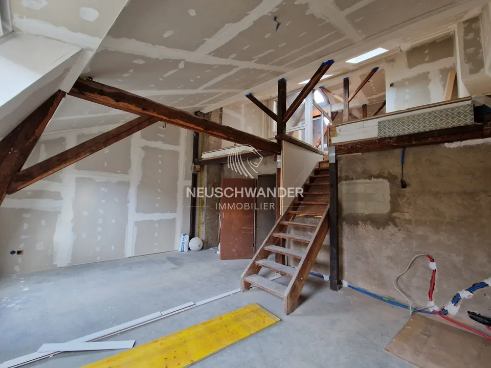 2,5-Zimmer-Duplex-Loft im 3. Stock in Delémont