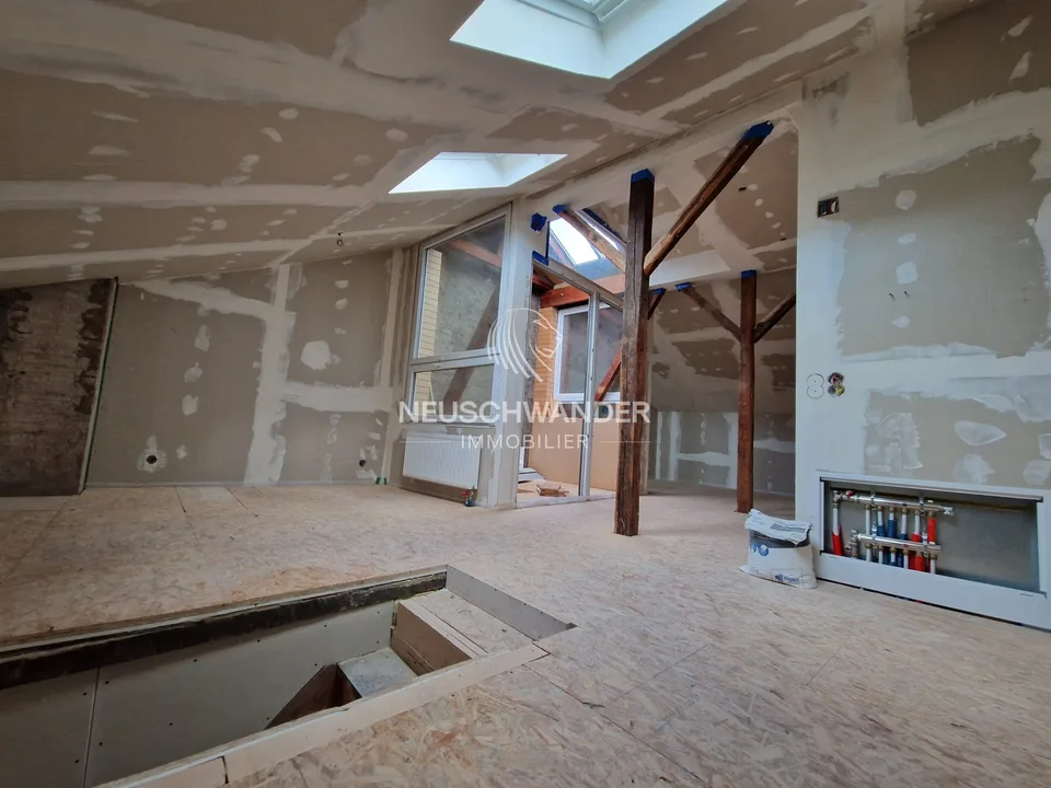 2,5-Zimmer-Duplex-Loft im 3. Stock in Delémont