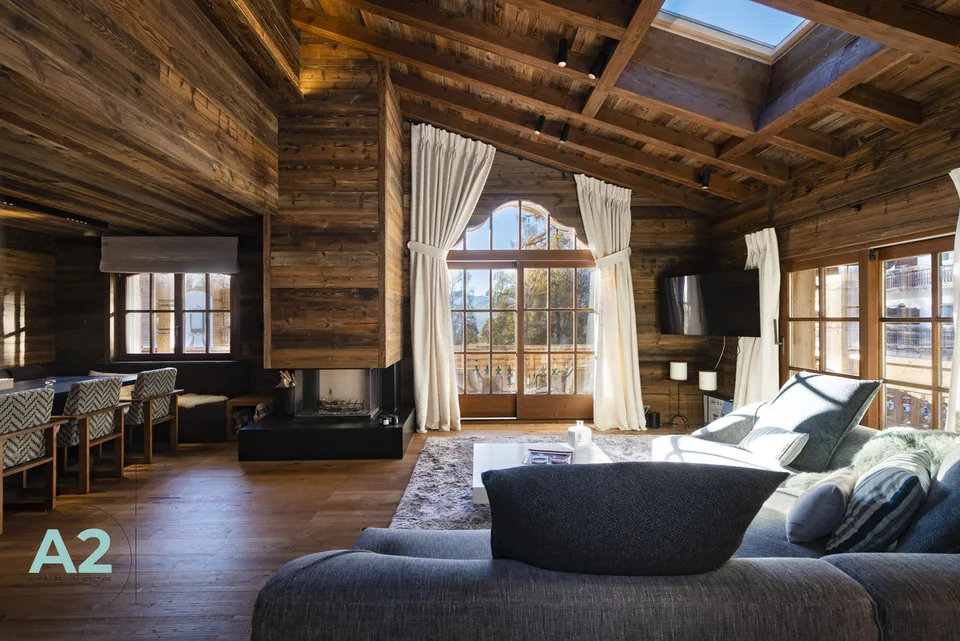 À louer pour la semaine : Appartement exceptionnel au centre de Crans