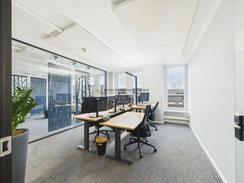 Bureaux hautement équipés dans un emplacement central avec un concept de coworking bien pensé