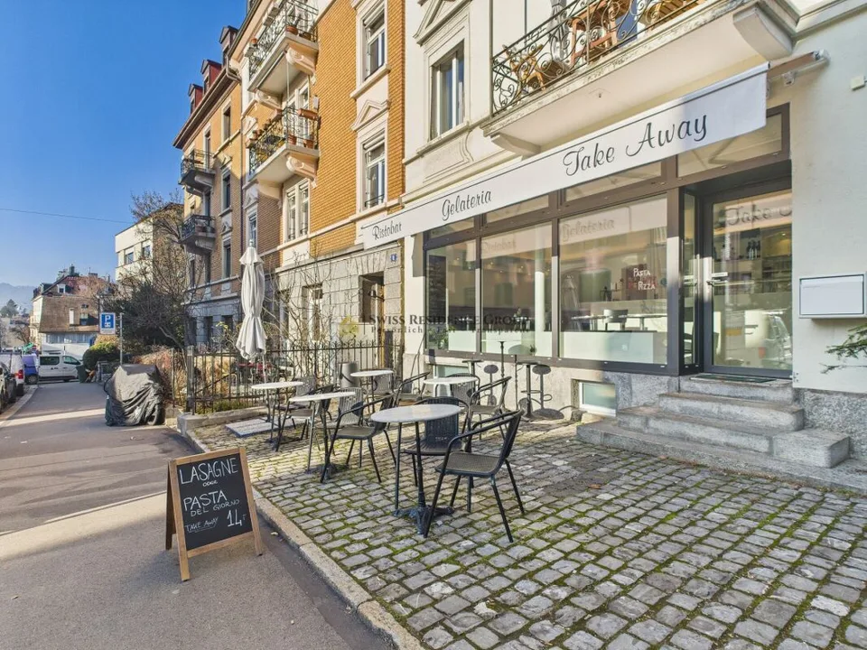 Bezugsbereite Gastronomiefläche mit Terrasse an exzellenter Zürcher Lage