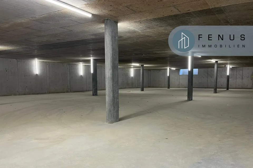 Tiefgaragenparkplatz - Durchfahrtshöhe 3m