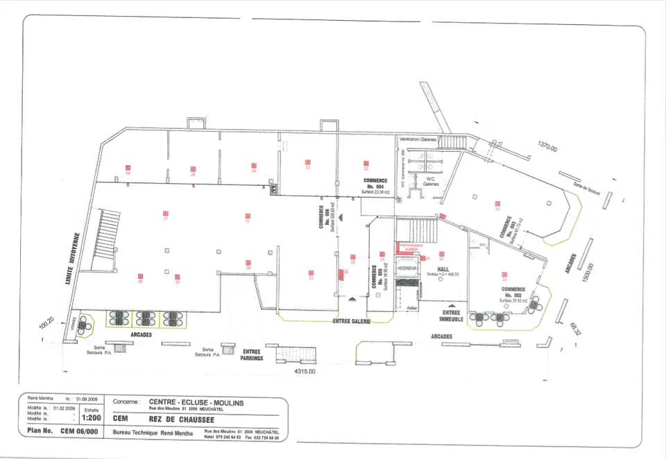 51 Rue des Moulins, Neuchâtel - Spazio di 360m2 ristrutturato nel 2025 – foto 7 di 7