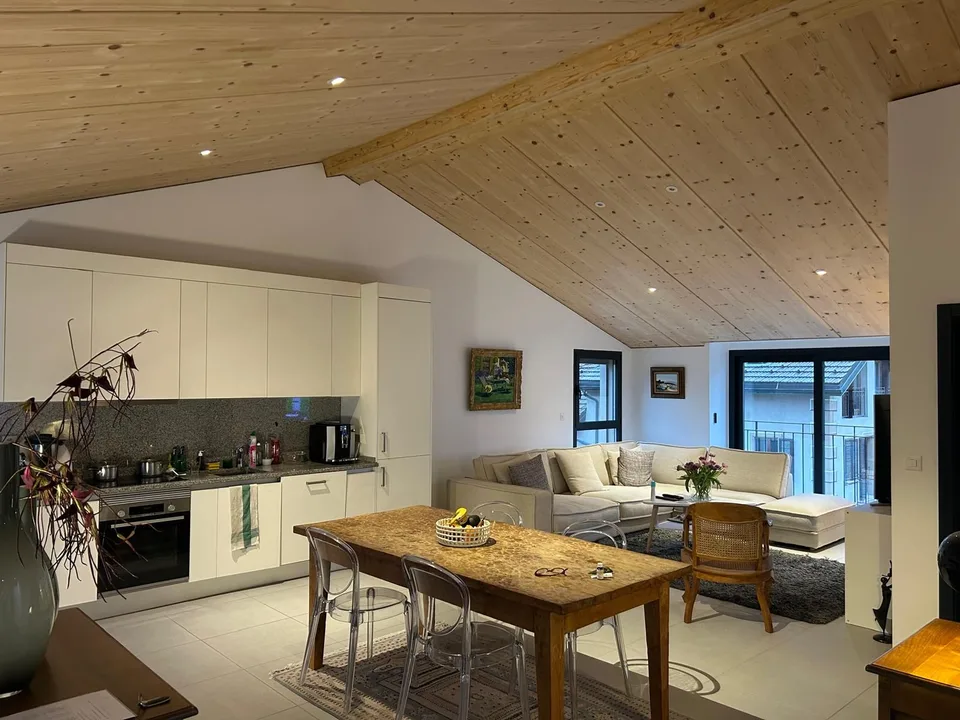 Wunderschöne 2,5-Zimmer-Attikawohnung in Bramois