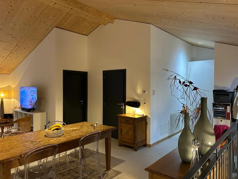 Wunderschöne 2,5-Zimmer-Attikawohnung in Bramois