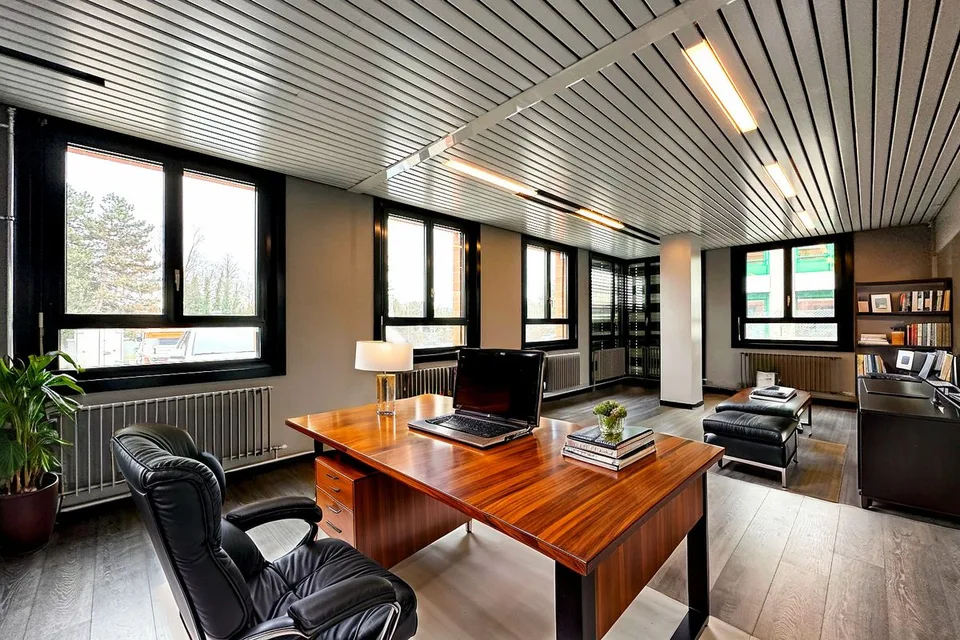 Ensemble de bureaux polyvalents aux portes de Genève