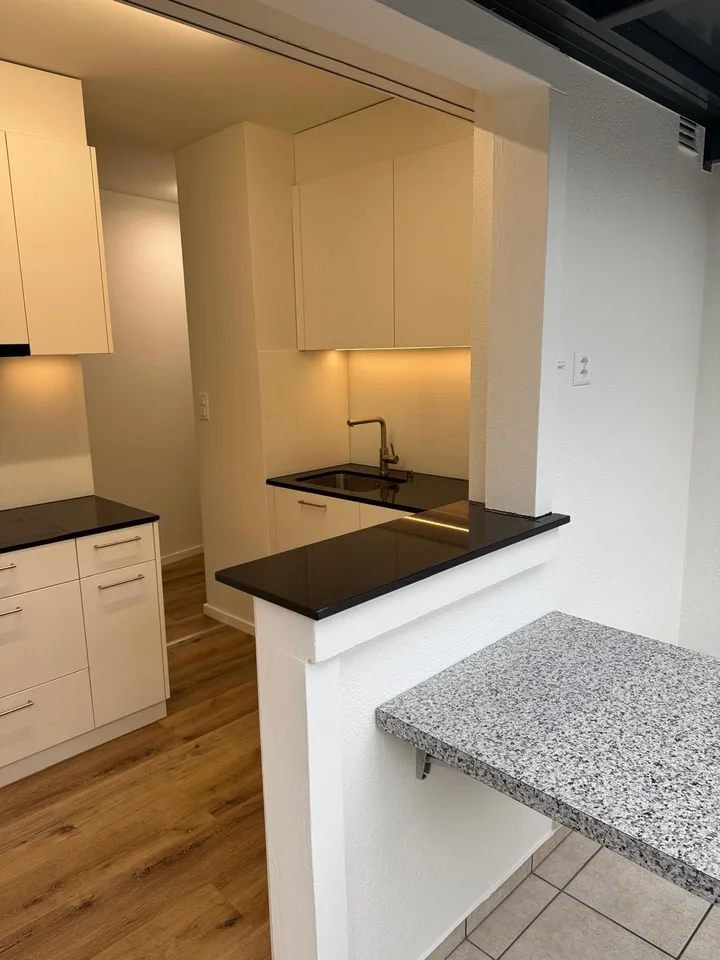 Sanierte 2.5-Zimmer-Dachwohnung in zentraler Lage von Liestal