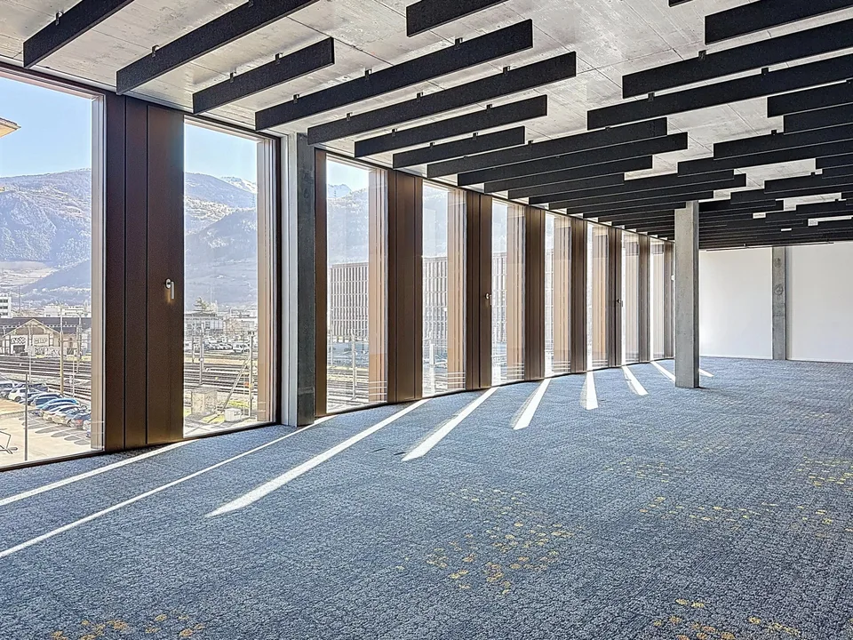 Bureau de 117 m² au 2e étage - Cour de Gare, Sion