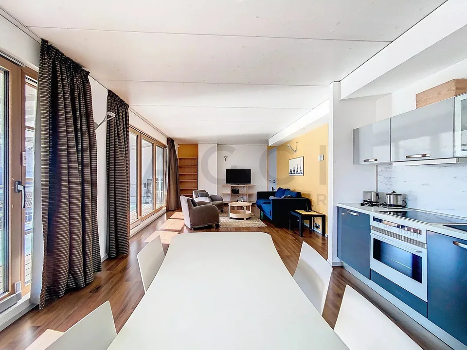 Möbliertes Apartment in Genthod in einer Villa in der Nähe internationaler Organisationen