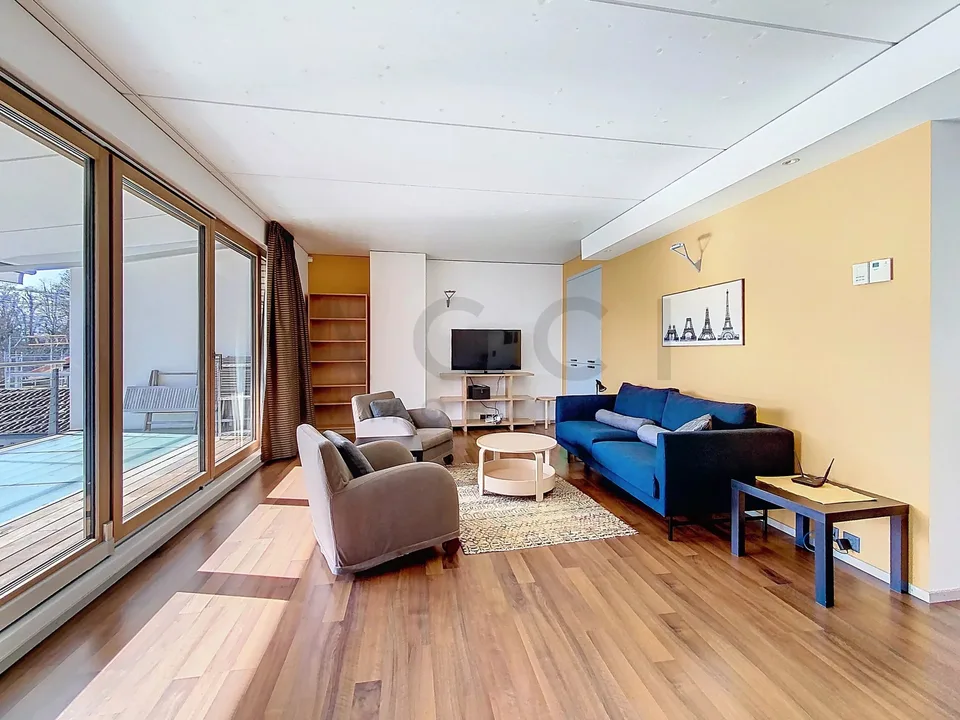 Möbliertes Apartment in Genthod in einer Villa in der Nähe internationaler Organisationen