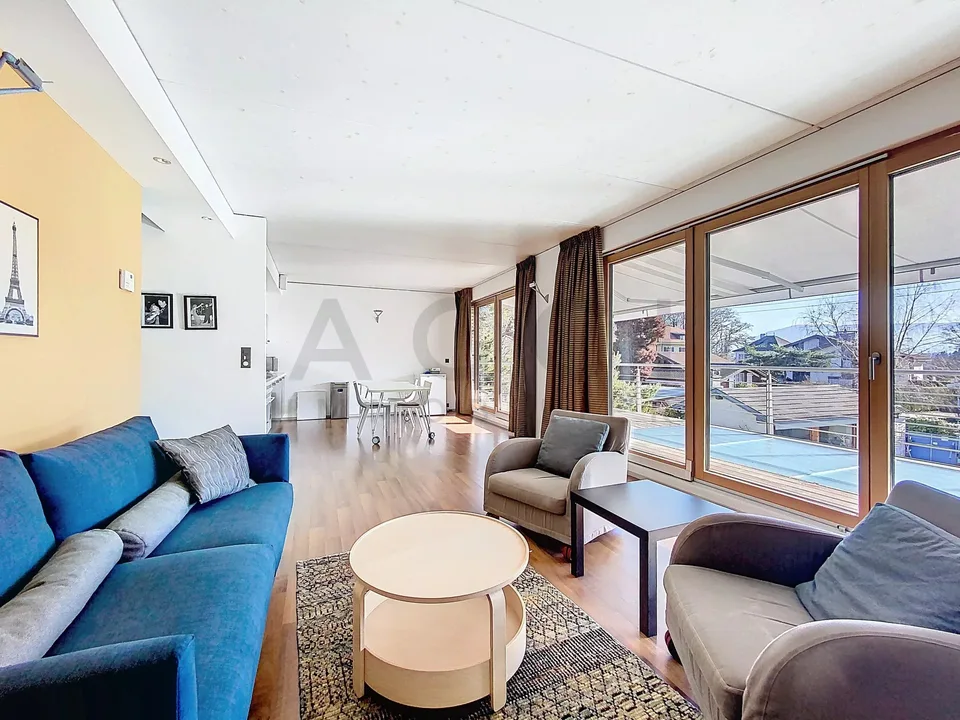 Möbliertes Apartment in Genthod in einer Villa in der Nähe internationaler Organisationen