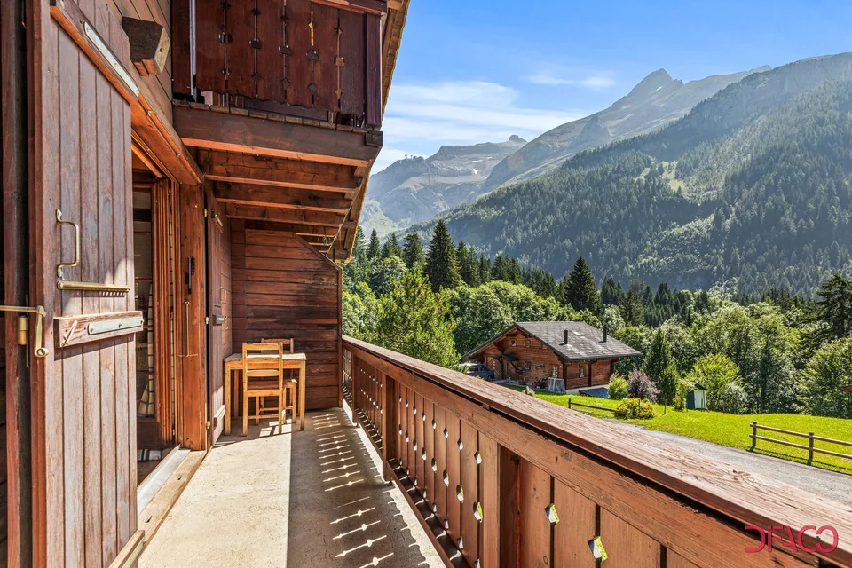 Demi-chalet "Les Parchets"-Location à la semaine