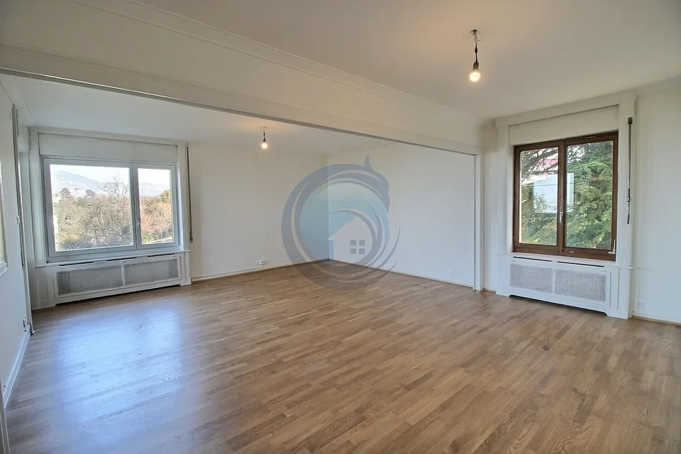 Geräumige 4,5-Zimmer-Wohnung mit Büro und Seeblick
