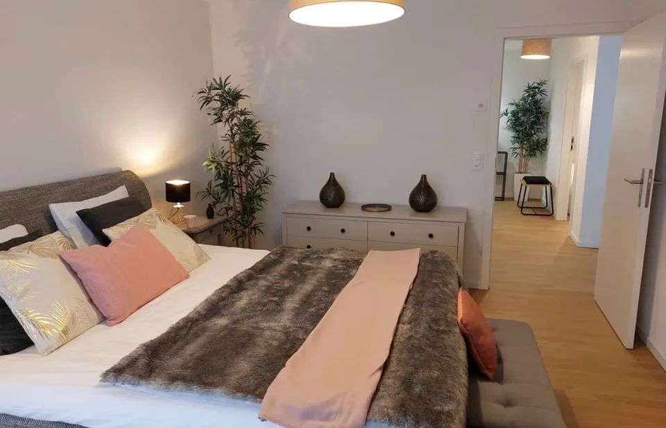Wohnung mit 3.5 Zimmern im 1. Stock