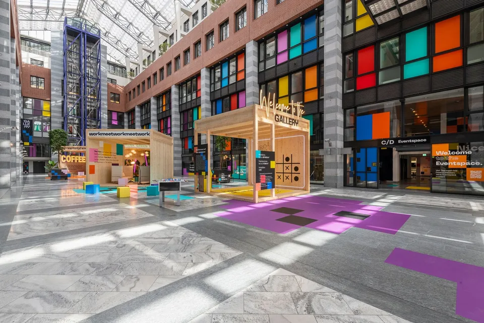 Hub innovant avec des espaces allant jusqu'à 2 000 mètres carrés