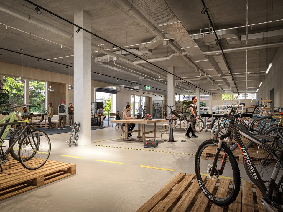 Individuell gestaltbare Gewerbeflächen ab ca. 385 m² –  Gewerbepark Neuhuus,