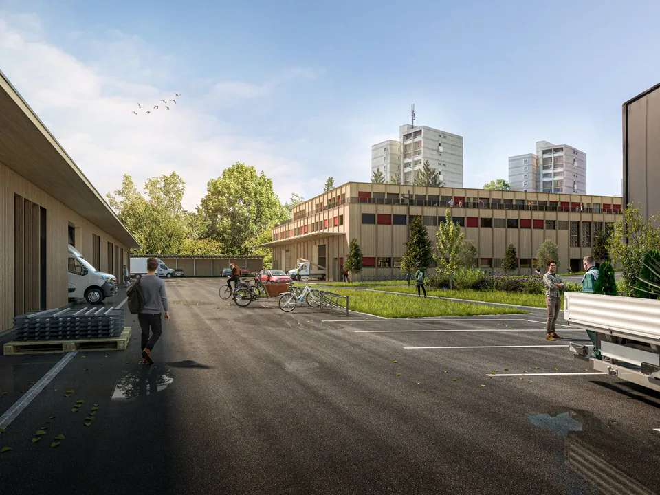 Individuell gestaltbare Gewerbeflächen ab ca. 385 m² –  Gewerbepark Neuhuus,