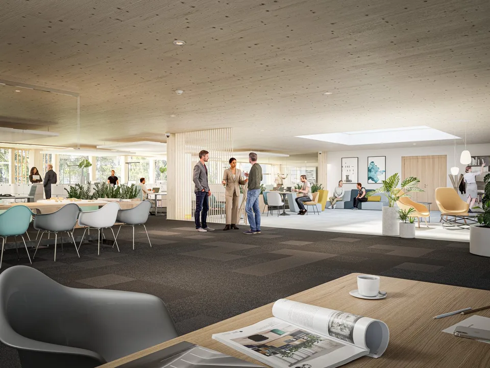 Individuell gestaltbare Gewerbeflächen ab ca. 385 m² –  Gewerbepark Neuhuus,
