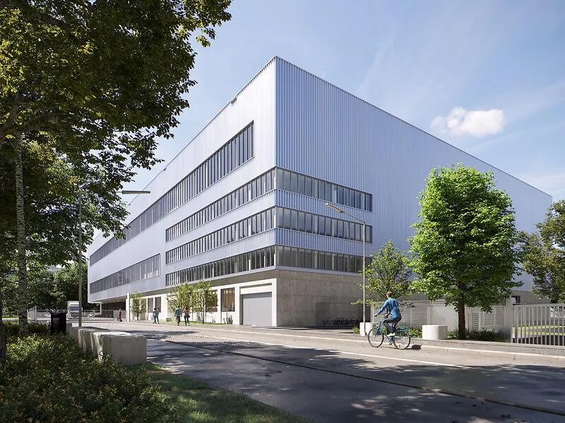 Edificio logistico moderno in una posizione strategica di primo livello nel campus Reichhold