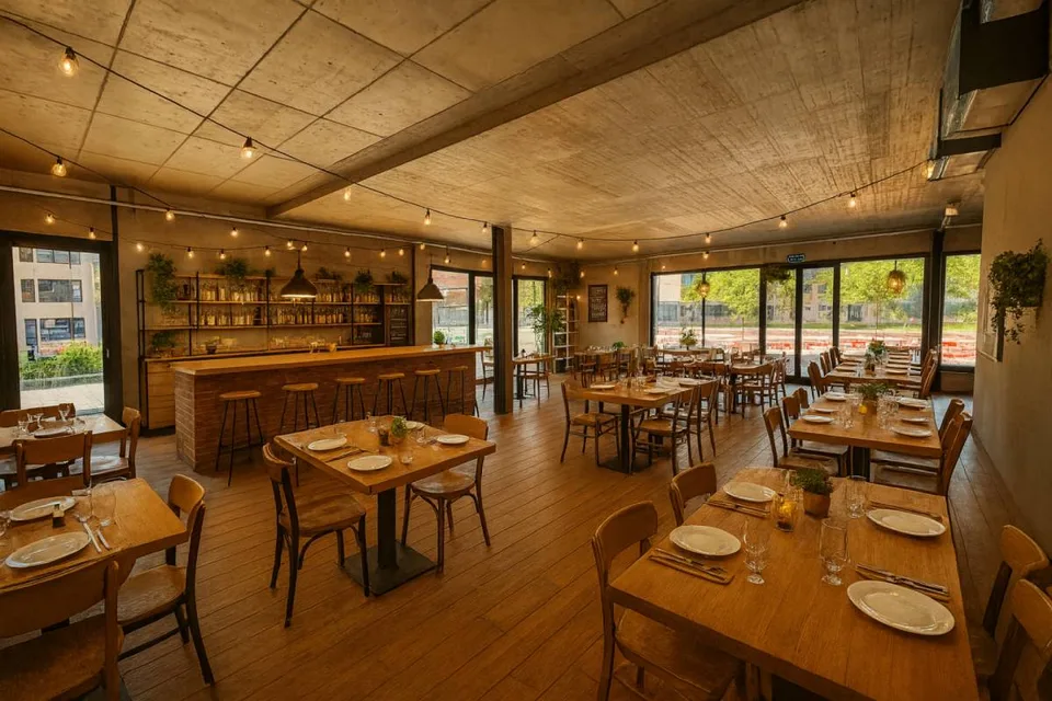 Gewerbefläche, Bar/Restaurant oder Cross-Fit mit Terrasse zur Miete in Renens