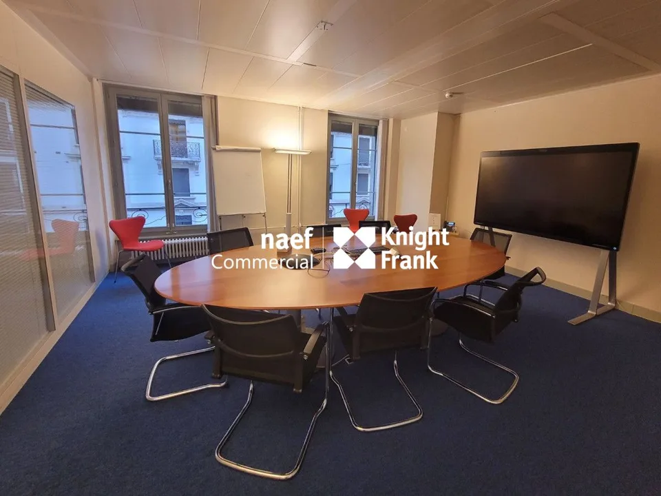 Eaux-Vives - Bureau de 244 m² à côté du lac