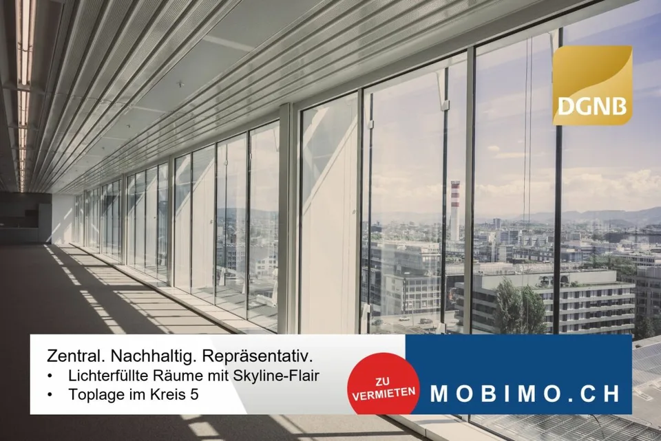 Office Tower - Büros im 12. OG im Traumsicht