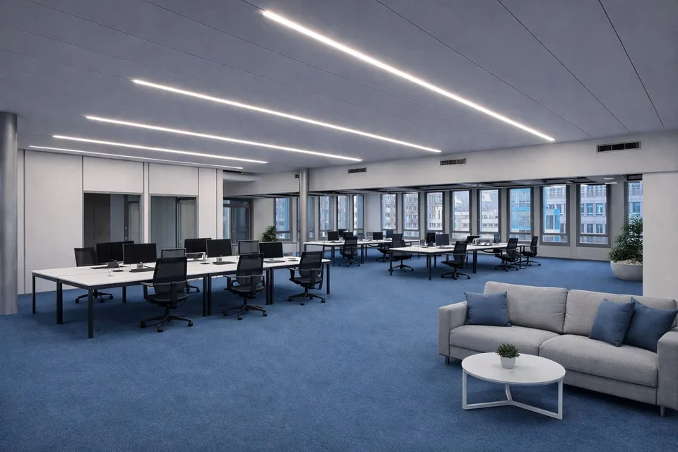 220 m² Open Space mit 3 Einzelbüros!