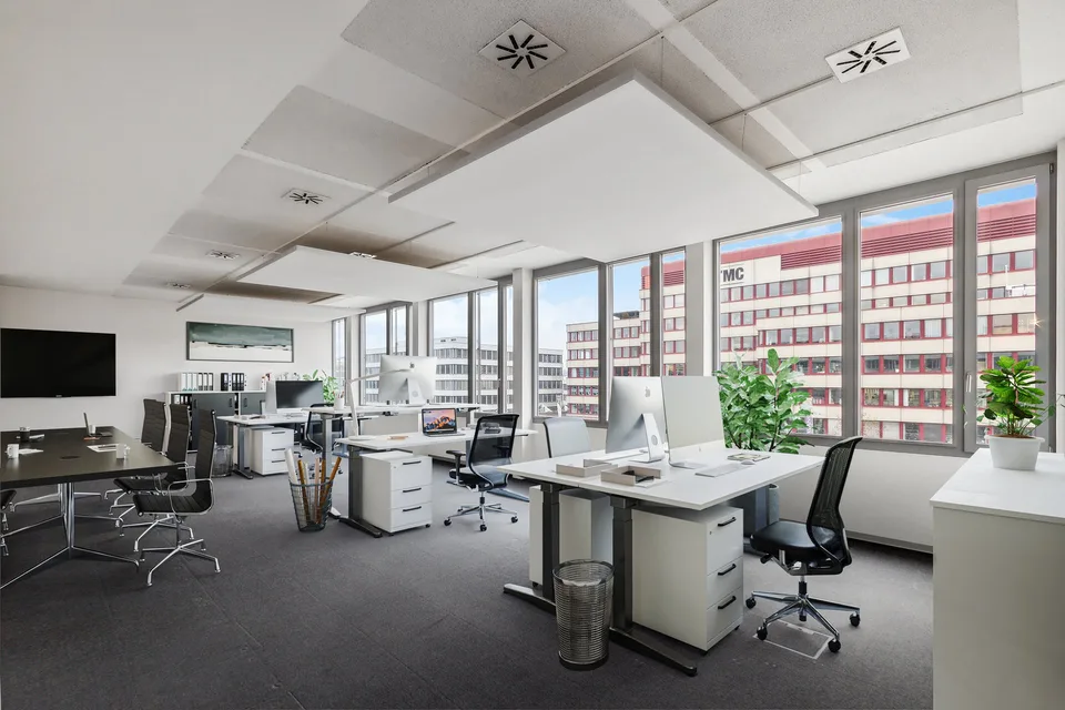 Ausgebautes Büro im trendigen Glattpark