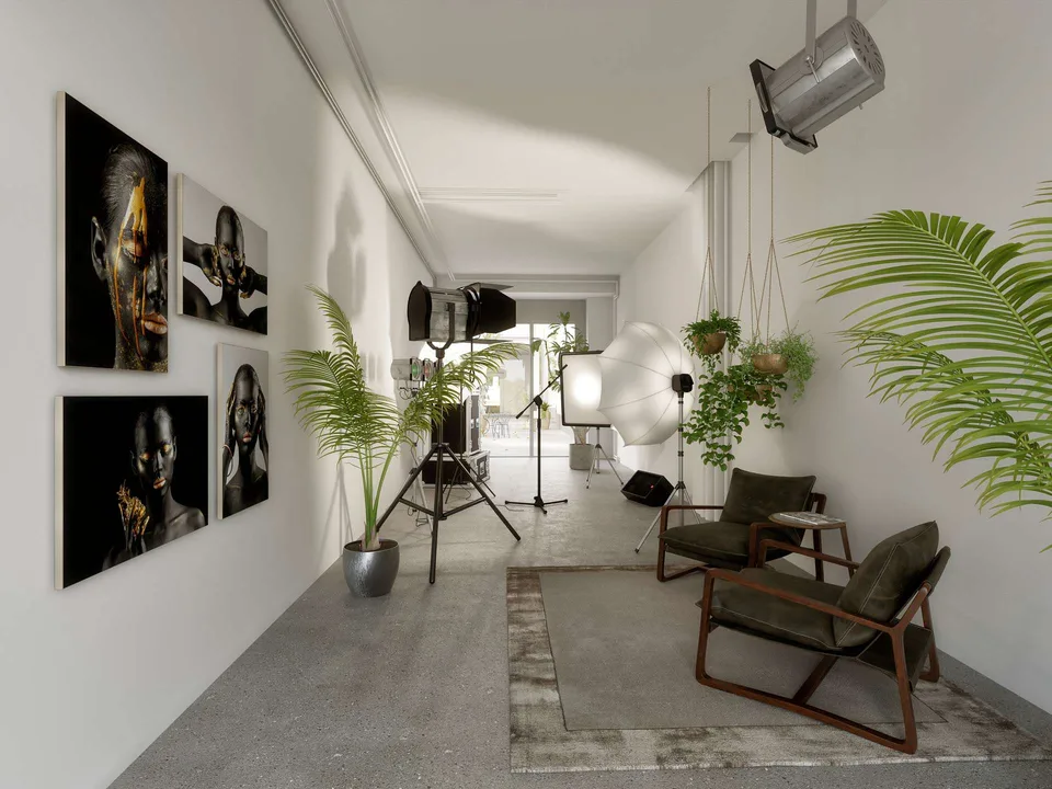 Ausgebautes Büro, Studio oder Atelier mit 48m² in Basel