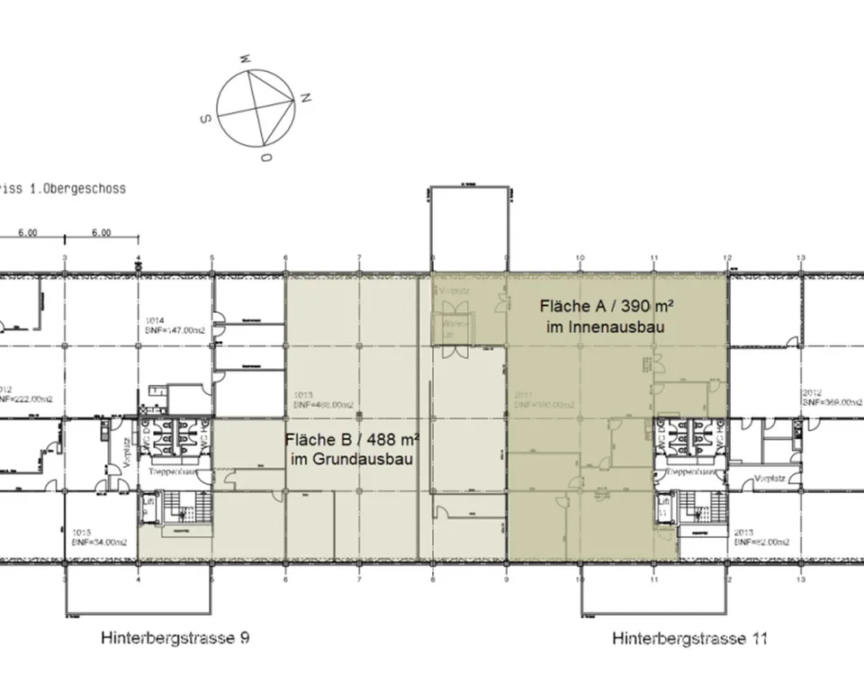 878 m² Ufficio e spazio commerciale a Cham – combinabile in modo flessibile