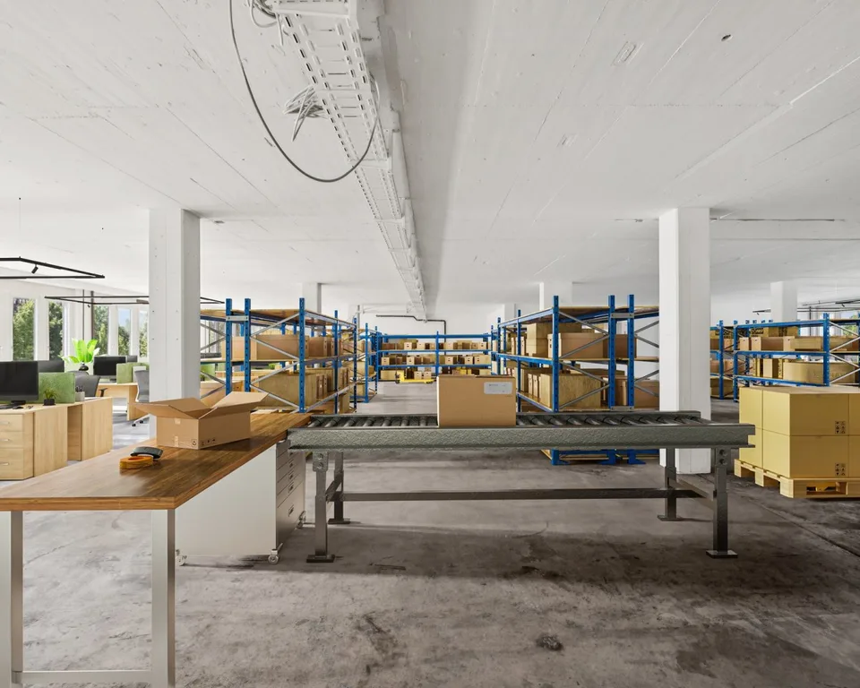 878 m² Ufficio e spazio commerciale a Cham – combinabile in modo flessibile