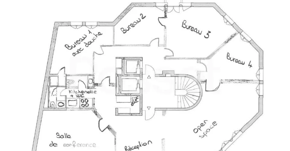 Bureaux d'env. 252m² au 3ème étage – photo 6 sur 7