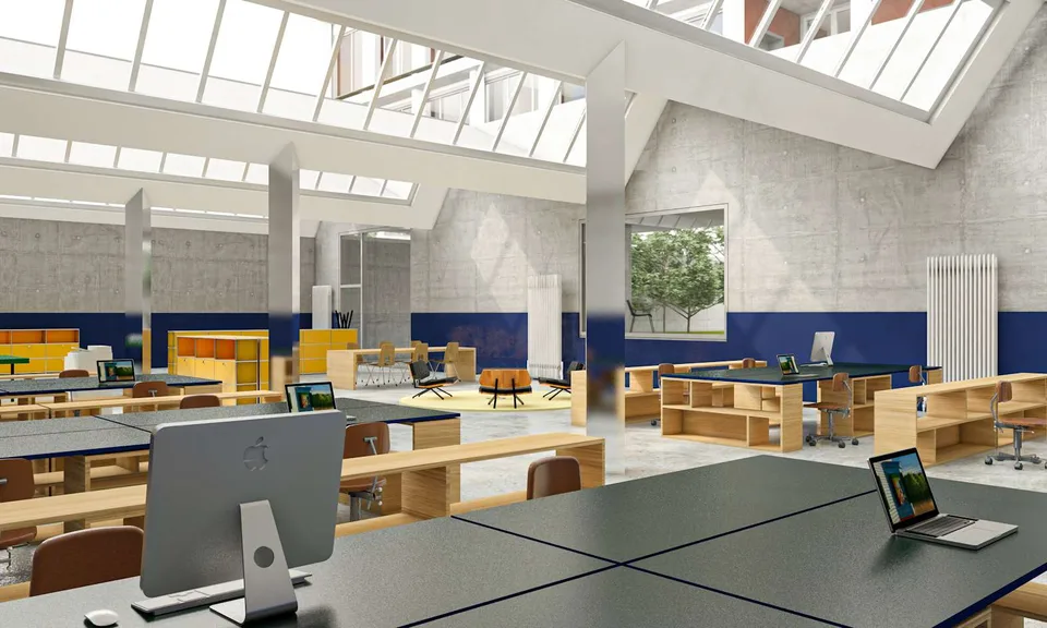 Vielseitige Gewerbefläche mit grosszügiger Shedhalle (340m²) und Büro (70m²) in Basel