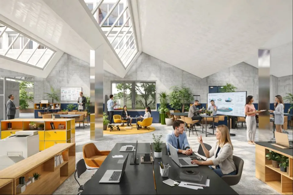 Spazio commerciale versatile con ampio capannone (340m²) e ufficio (70m²) a Basilea