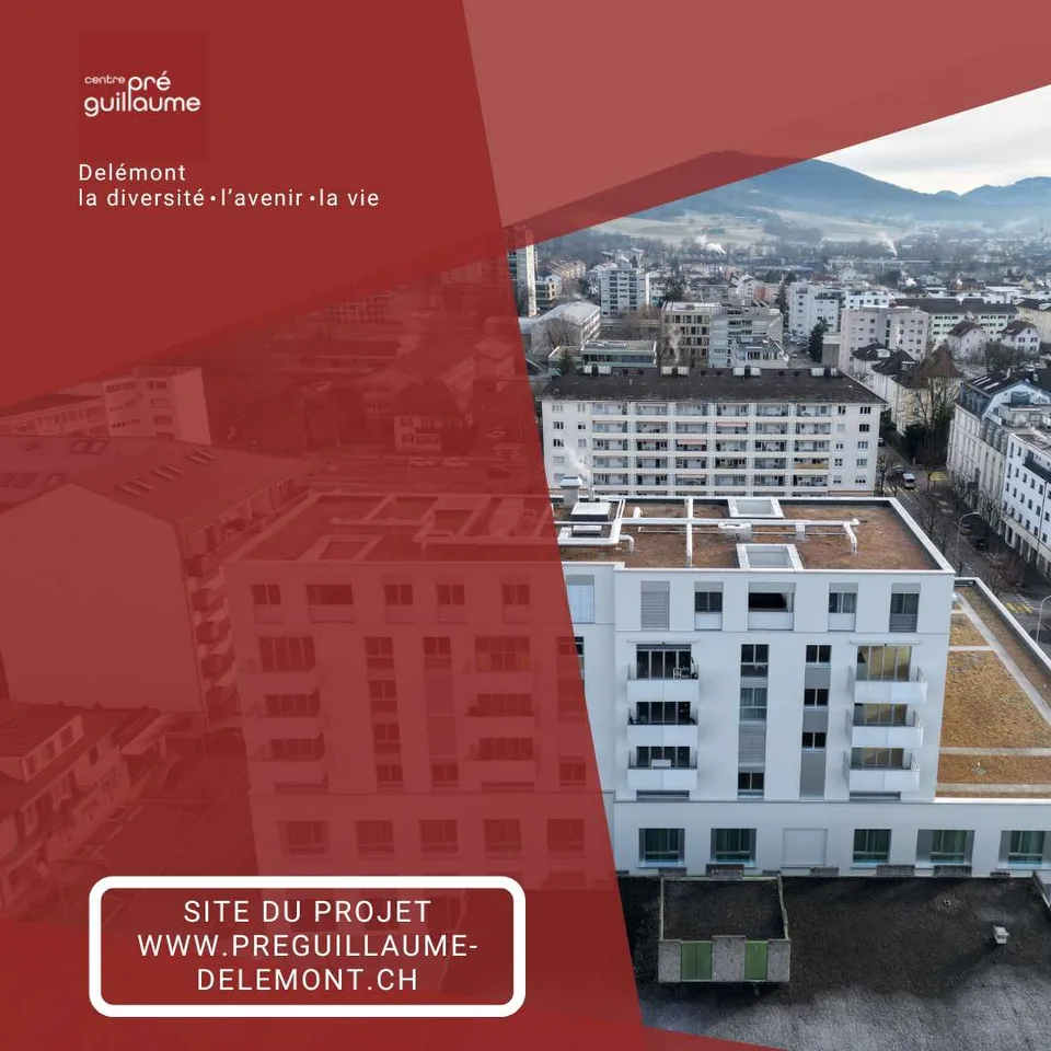 Bureaux modernes à louer au cur de Delémont