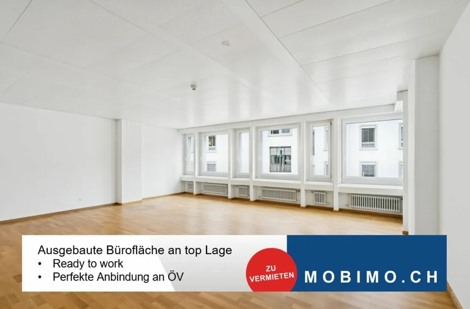 Grosszügiger und heller Büroraum im 4. OG