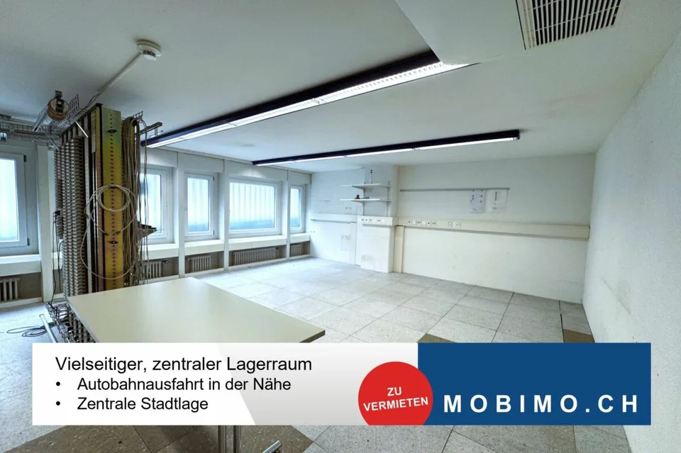 Flexible Gewerbe-/Lagerfläche mit Tageslicht