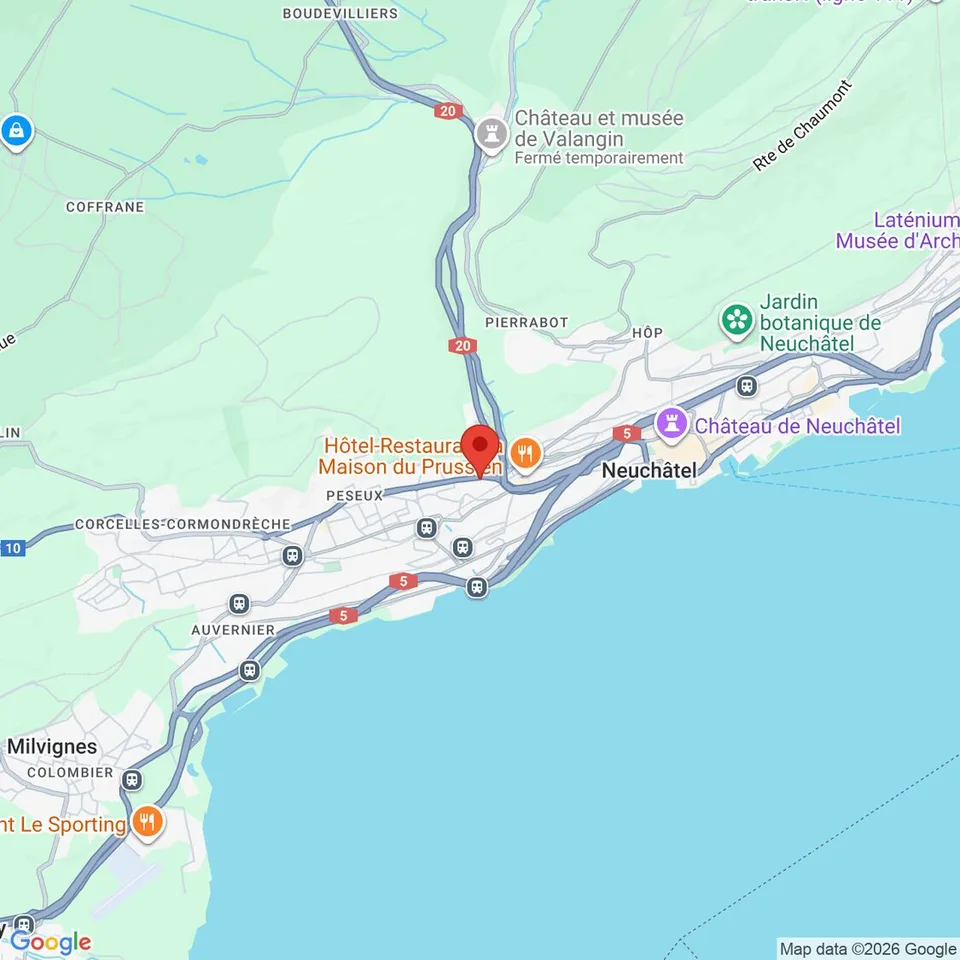 272m2 – Ufficio vicino al centro di Neuchâtel