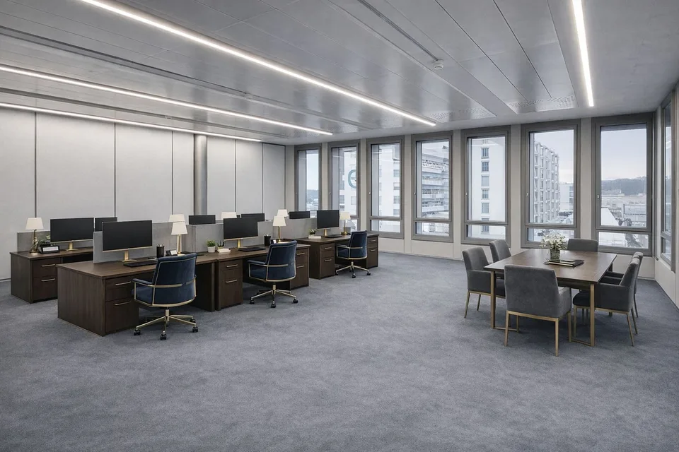 Doppeltes Eckbüro mit sehr viel Tageslicht - 2× knapp 80 m²!