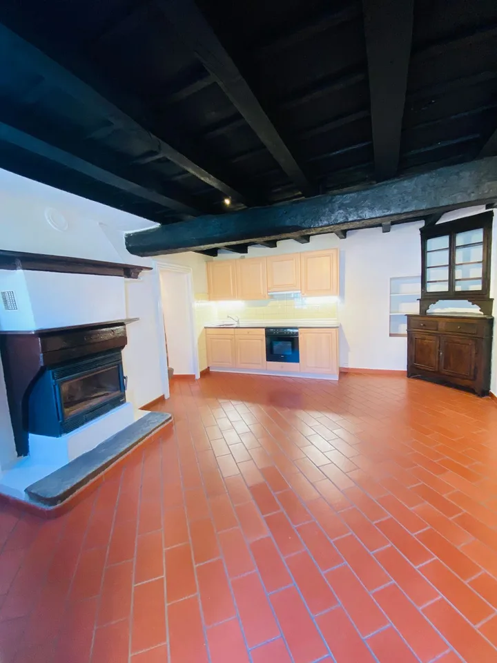 Spaziosa casa in affitto con camino a Lugano-Brè, 4.5 locali