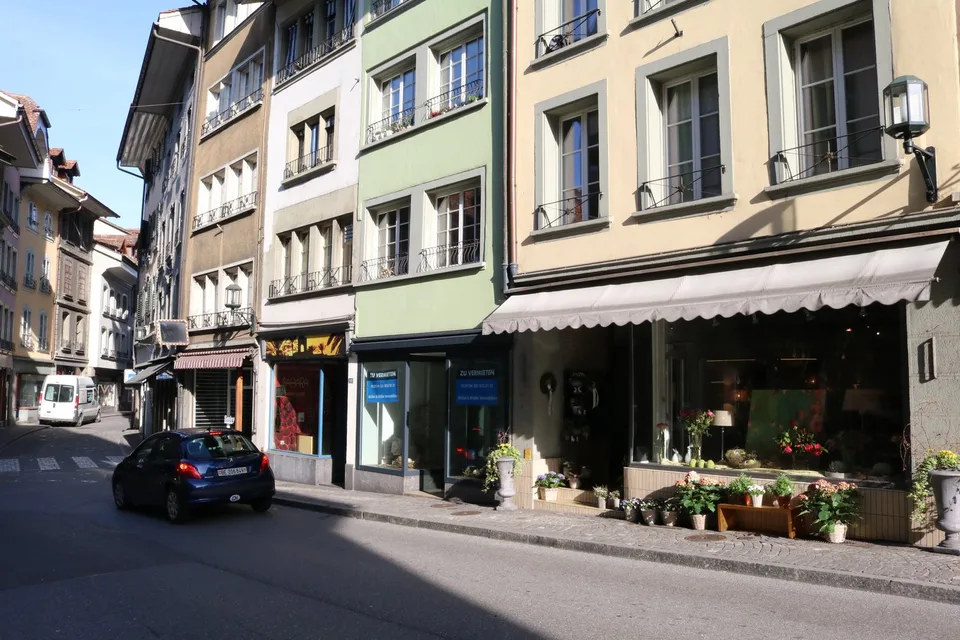 Ladenlokal in der Altstadt von Thun